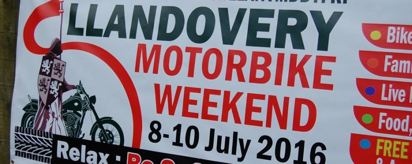 HRH The Prince of Wales to launch the inaugural Llandovery Motorbike Weekend