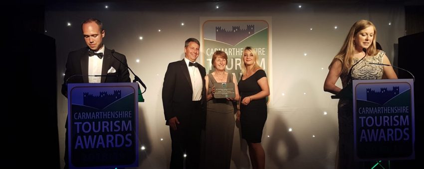 Basel Cottage Holidays Wins Gold in the Carmarthenshire Tourism Awards 2018/2019